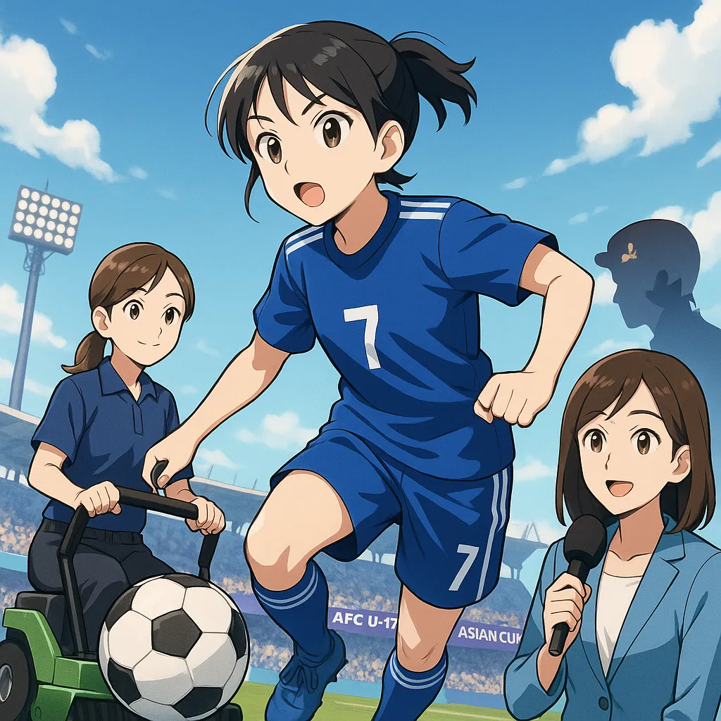AFC U-17女子アジアカップで見つかる仕事と成長
