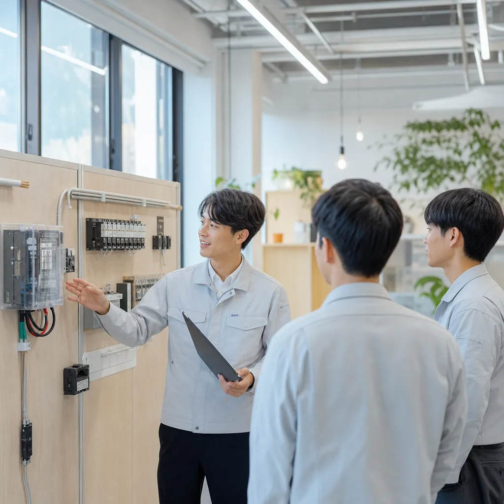 睦電気株式会社の見学体験で知る応募者への対応