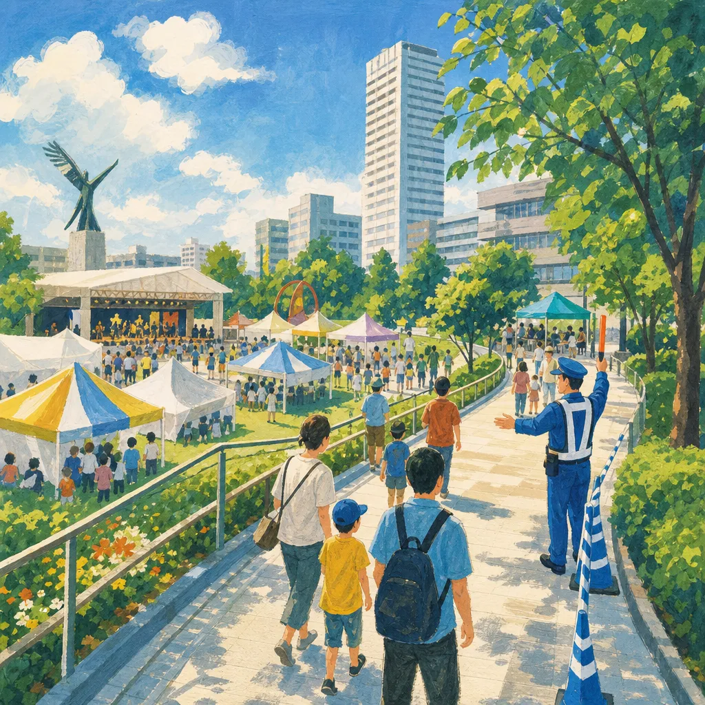 大和市イベント情報は当日動線と安全確認から楽しむ